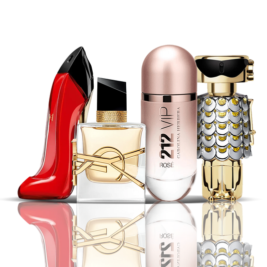 Sada 3 Parfémů - Very Good Girl + Libre + 212 VIP Rose + Fame 100ML