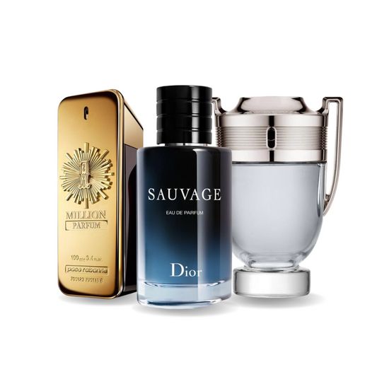Sada 3 Parfémů ONE MILLION, SAUVAGE e INVICTUS 100 ml