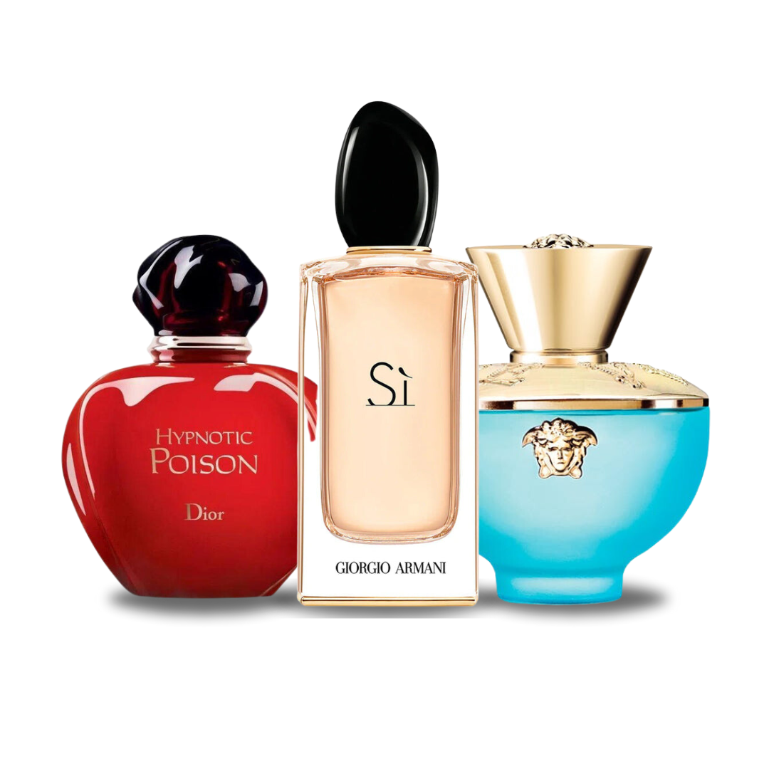 Sada 3 Parfémů -  HYPNOTIC POISON, SÌ e DYLAN TURQUOISE 100 ml