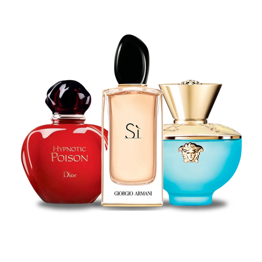 Sada 3 Parfémů -  HYPNOTIC POISON, SÌ e DYLAN TURQUOISE 100 ml