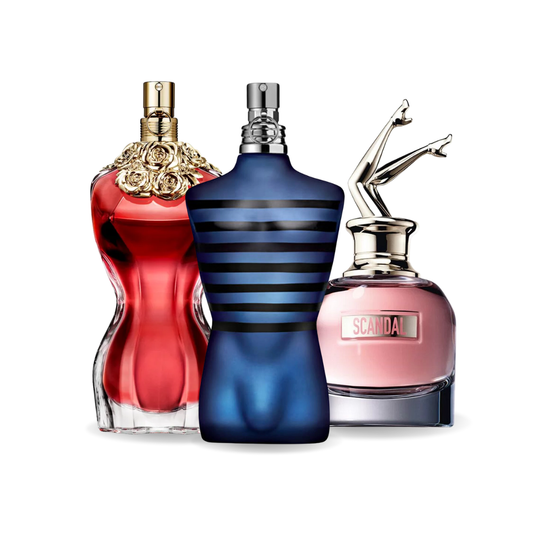 Sada 3 Parfémů LA BELLE, ULTRA MALE e Gaultier SCANDAL 100ml.
