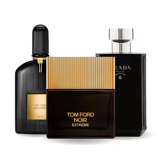 Sada 3 Parfémů BLACK ORCHID, NOIR EXTREME e PRADA INTENSE 100ml.