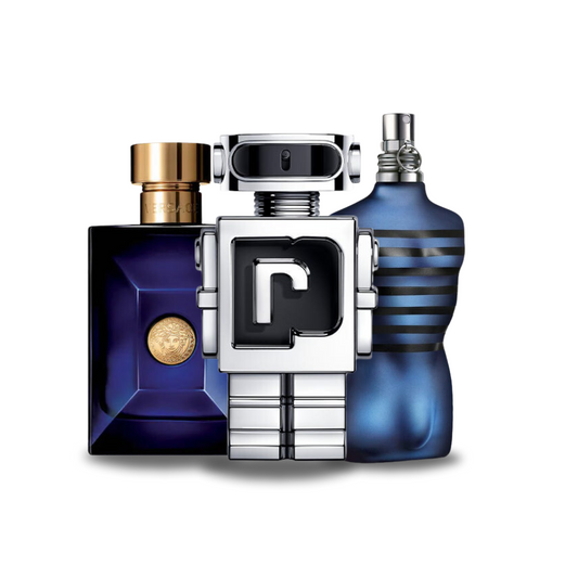 Sada 3 Parfémů DYLAN BLUE, PHANTOM e ULTRA MALE 100 ml