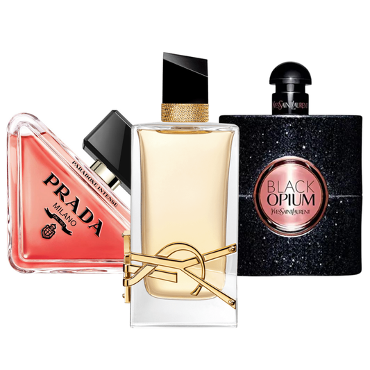 Sada 3 Parfémů -  Prada Paradox, Black Opium Yves Saint Laurent, Libre 100ml