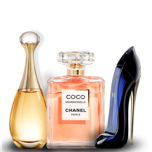 Sada 3 Parfémů - Coco Madeimossele, Good Girl, 212 VIP Rosè 100ml